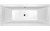 Акриловая ванна C-Bath Poseidon 180x80 CBQ008002, прямоугольная