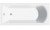 Акриловая ванна C-Bath Selena 170x75 CBQ007003, прямоугольная