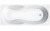 Акриловая ванна C-Bath Vesta 170x70 CBQ005005, прямоугольная