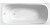 Акриловая ванна C-Bath Saturn 170x75 CBQ012001, прямоугольная