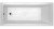 Акриловая ванна C-Bath Semela 180x80 CBQ014002, прямоугольная