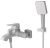Смеситель для ванны с душем Wonzon&Woghand Flex WW-88037072-BN, брашированный никель