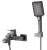 Смеситель для ванны с душем Wonzon&Woghand Flex WW-88037072-BGM, темный графит