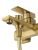 Смеситель для ванны с душем Wonzon&Woghand Edge WW-88639003A-BG, брашированное золото