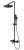 Душевая система Wonzon&Woghand Stick WW-88739017-MB, черный матовый