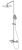 Душевая система Wonzon&Woghand Stick WW-88739017-BN c изливом, брашированный никель