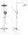 Схема душевой системы Wonzon&Woghand Neo WW-B3046-A1