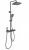 Душевая система Wonzon&Woghand Muse Legato WW-B4129-MB, черный матовый