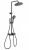 Душевая система Wonzon&Woghand Muse Selesta WW-B4113-MB, черный матовый