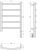 Схема полотенцесушителя Сунержа Галант 3.1 r 40x50