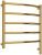 Полотенцесушитель электрический Сунержа Галант 3.1 R 60x60, золото