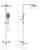 Схема душевой системы Wonzon&Woghand Stay 3 WW-B3026-T1