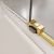 Душевая дверь Radaway Idea DWJ Gold 140 R, профиль золото