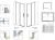 Схема душевой двери Radaway Idea DWJ