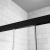 Душевая дверь Radaway Idea Black DWD 140, профиль черный