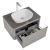 Тумба с раковиной Black & White Universe U915.800 подвесная
