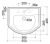 Схема Раковины Kerasan Retro
