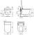 Схема подвесного унитаза Ideal Standard I.Life E K875501