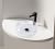 Накладная раковина Abber Glas AK2301 39x39, прозрачная