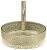 Накладная раковина Abber Glas AK2301GG 39x39, желтая