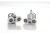 Душевой уголок Black&White Stellar Wind S102-800 80x80, профиль хром
