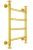Полотенцесушитель электрический Margaroli Capitelli 2952J5504BGB 56x83, золото