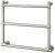 Полотенцесушитель электрический Margaroli Sole 512/3 5124703CRNB 53x46, хром