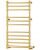 Полотенцесушитель электрический Margaroli Sole 564-11 5644711MGBL 57x101, золото матовое