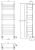 Схема полотенцесушителя Margaroli Sole 4643711