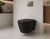 Подвесной унитаз Laufen Kartell 8.2033.7.716.000.1, черный матовый