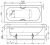 Схема стальной ванны Bette Form 2951-000ADAS 190x80