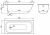 Схема стальной ванны Bette Form 2949-000ADPLUS 175x75