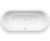 Стальная ванна Bette Starlet Flair Oval 8774-000 180x80 с шумоизоляцией, белая