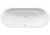 Стальная ванна Bette Starlet Flair Oval 8774-000 180x80 с шумоизоляцией, белая