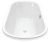 Стальная ванна Bette Lux Oval 3466-000PLUS 180x80 c шумоизоляцией, белая