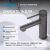 Смеситель для раковины Abber Emotion AF8810NG, оружейная сталь