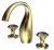 Смеситель на борт ванны Bravat Swan F24287G-ENG