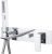 Встраиваемый смеситель для ванны Allen brau Infinity 5.21007-BN, никель брашированный