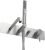 Встраиваемый смеситель для ванны Allen brau Priority 5.31A06-BN, никель брашированный