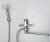 Смеситель для ванны Wasserkraft Wern 4200 4202L с лейкой