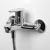 Смеситель для ванны Wasserkraft Leine 3500 3501 с лейкой