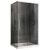 Душевой уголок Abber Schwarzer Diamant AG02129H 120x90 раздвижной, профиль хром