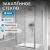 Душевой уголок Abber Schwarzer Diamant AG30140MH-S60M-S60M 140x60 раздвижной, профиль хром