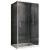 Душевой уголок Abber Schwarzer Diamant AG301505-S705 150x70 раздвижной, профиль хром