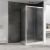 Душевой уголок Abber Schwarzer Diamant AG30160MH-S85M 160x85 раздвижной, профиль хром