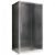 Душевой уголок Abber Schwarzer Diamant AG30160MH-S90M 160x90 раздвижной, профиль хром