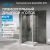Душевой уголок Abber Sonnenstrand AG04080-S70 80x70 распашной, профиль хром