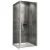 Душевой уголок Abber Sonnenstrand AG04080-S90 80x90 распашной, профиль хром