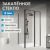 Душевой уголок Abber Sonnenstrand AG04110BS-S100B 110x100 распашной, профиль черный
