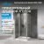 Душевой уголок Abber Sonnenstrand AG04110S-S90 110x90 распашной, профиль хром